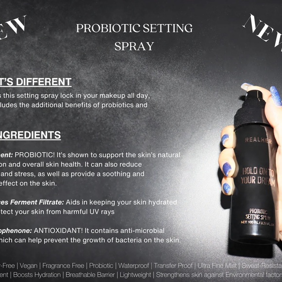 HOLD ON TO YOUR DREAM Probiotic Setting Spray - Picture 4 of 6